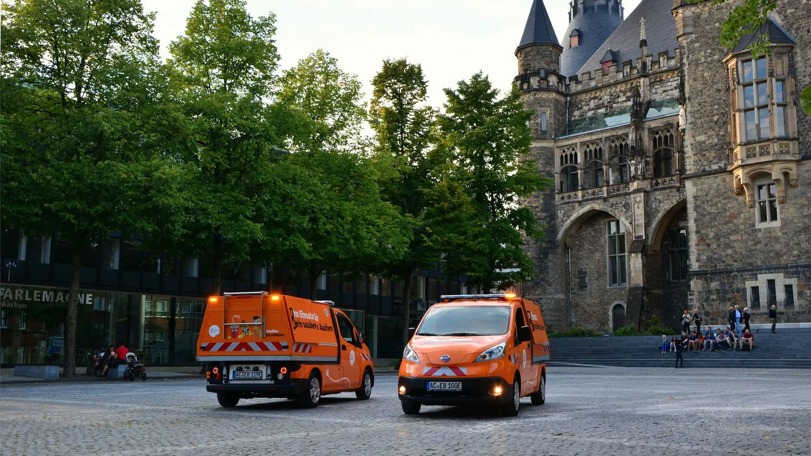 Nissan e-NV200 Müllkipper